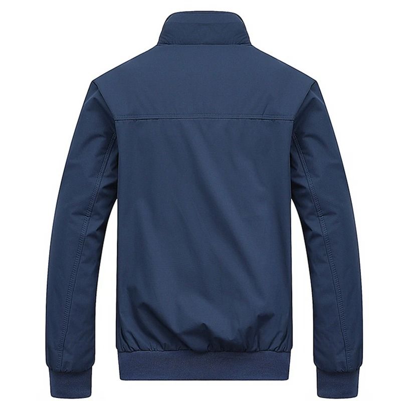 Mens Casual Slim Fit Bomber Jacket Lightweight Baseball Style Coat