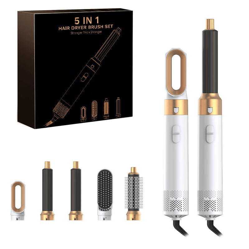 Professional Air Hair Styler, Low Noise, Fast Drying, Voluminous Curls & Straightening