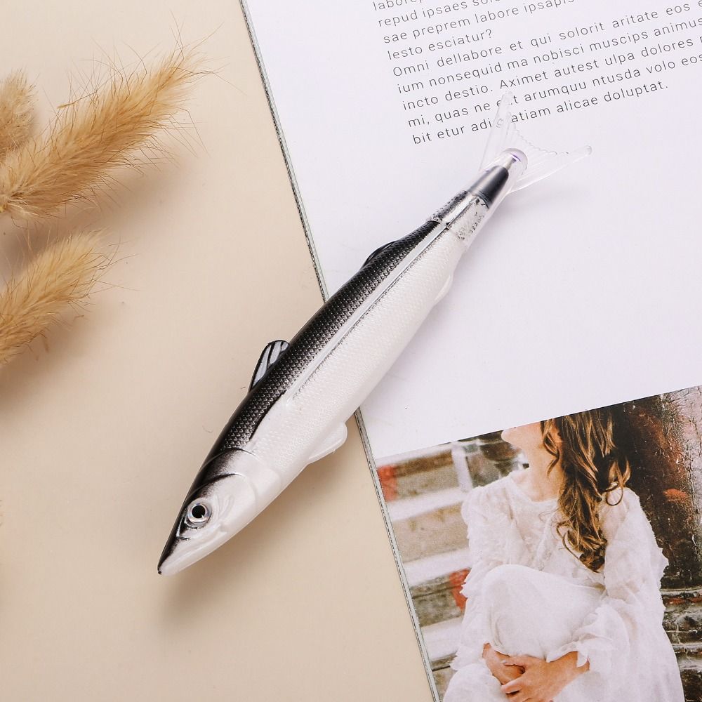 Unique Fish Shape Gel Pen, A Fun Writing Gift, Novelty School Stationery, Smooth Signature Ballpoint Pen