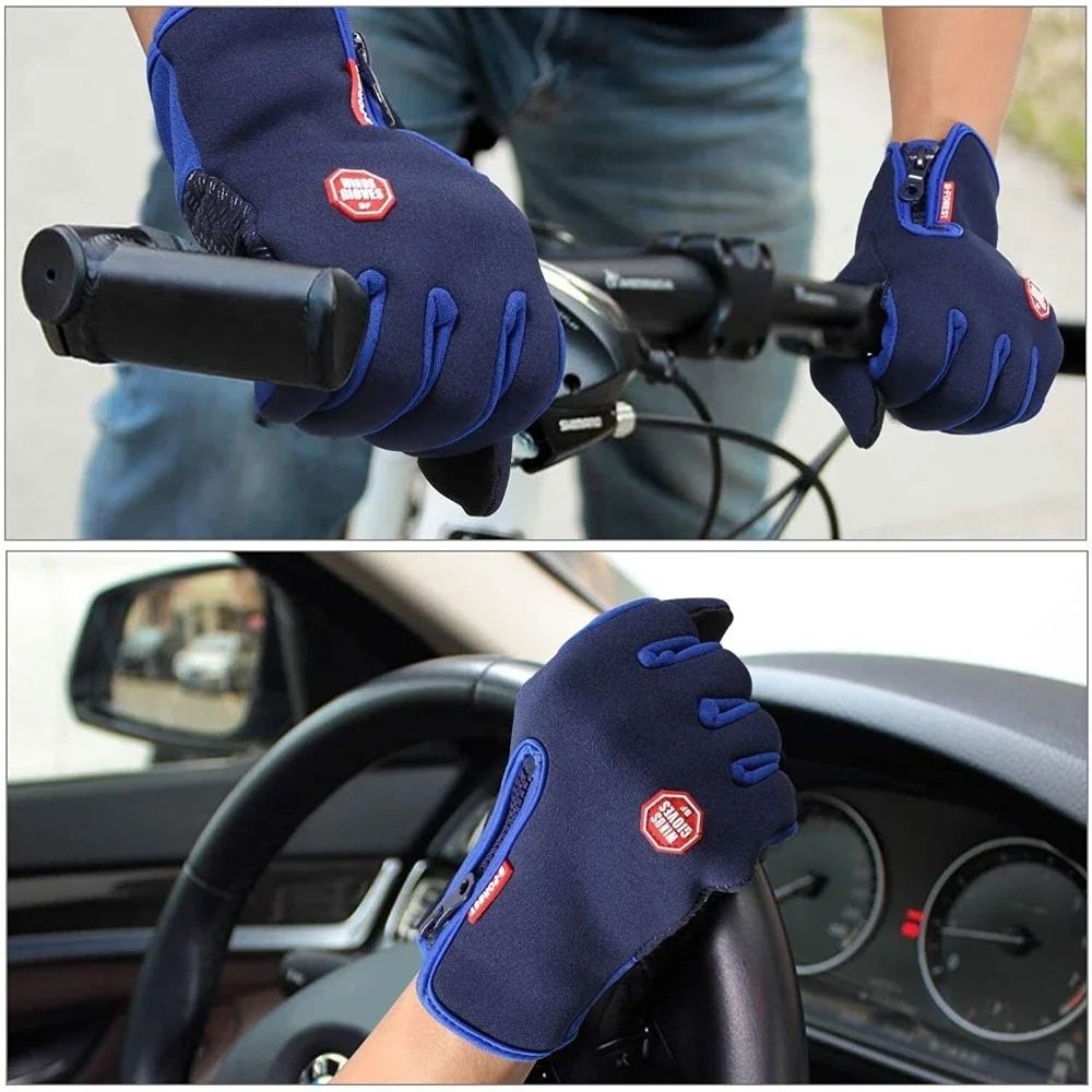 Winter Touch Screen Windproof Thermal Gloves for Cold Weather Outdoor Cycling and Sports