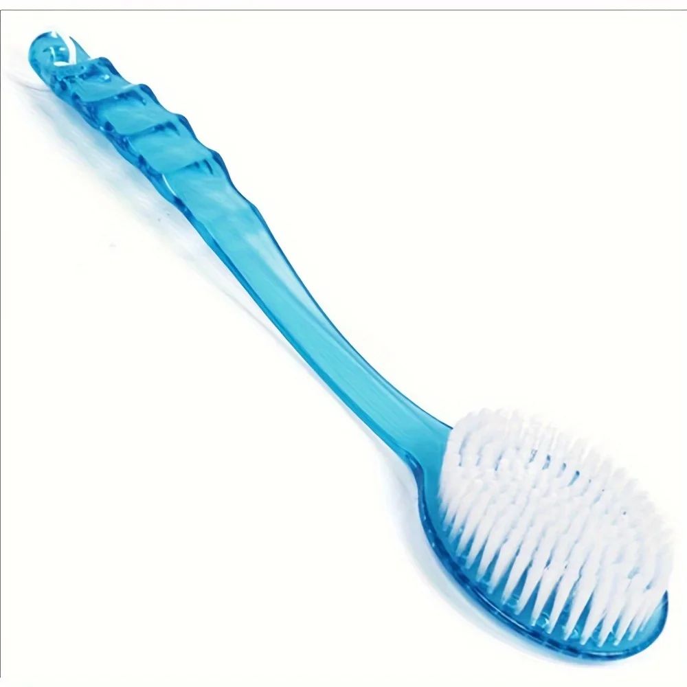 Long Handle Shower Brush Back Scrubber – Exfoliating Body Brush for Deep Clean