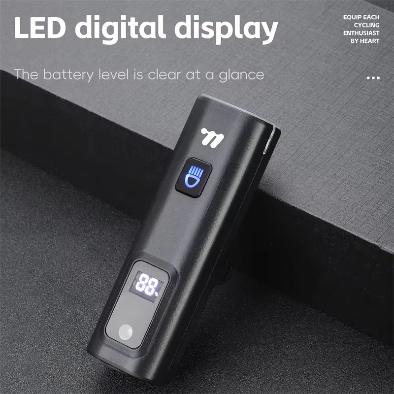 WEST BIKING Intelligent Bike Front Light 400 Lumens – Smart Light Sensing Rechargeable Bicycle Headlight with Quick Rele