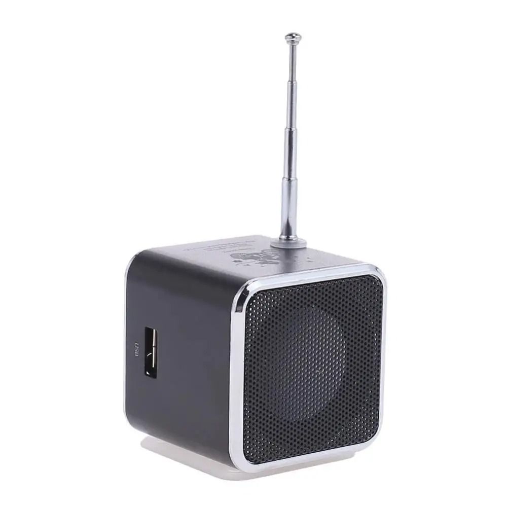 TD-V26 Mini FM Radio Speaker MP3 Music Player Speaker with SD TF Card Support