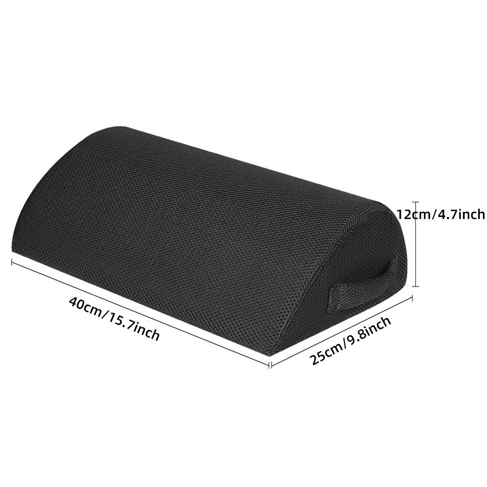 PostureLift Memory Comfort – Office Footstool & Under Desk Memory Foam Foot Rest for Better Sitting