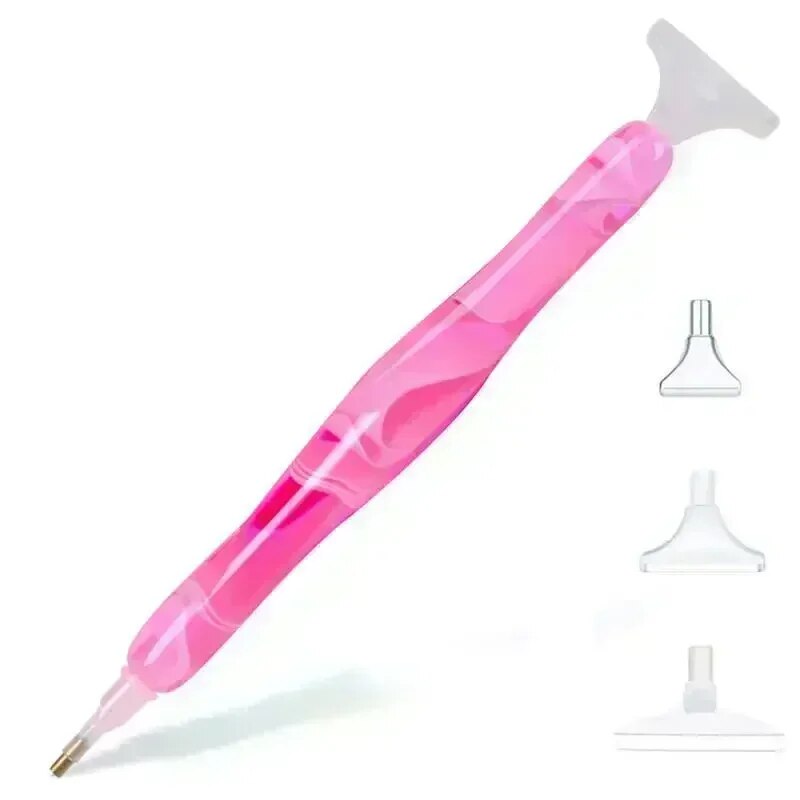 Multifunctional 5D DIY Diamond Pen Set: Resin Embroidery Tool with 5 Pen Heads