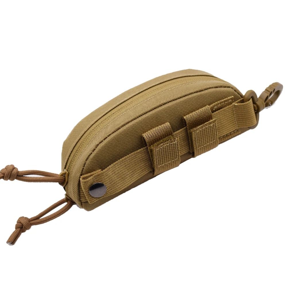 Tactical Molle Hard Shell Glasses Pouch Shockproof Eyewear Case
