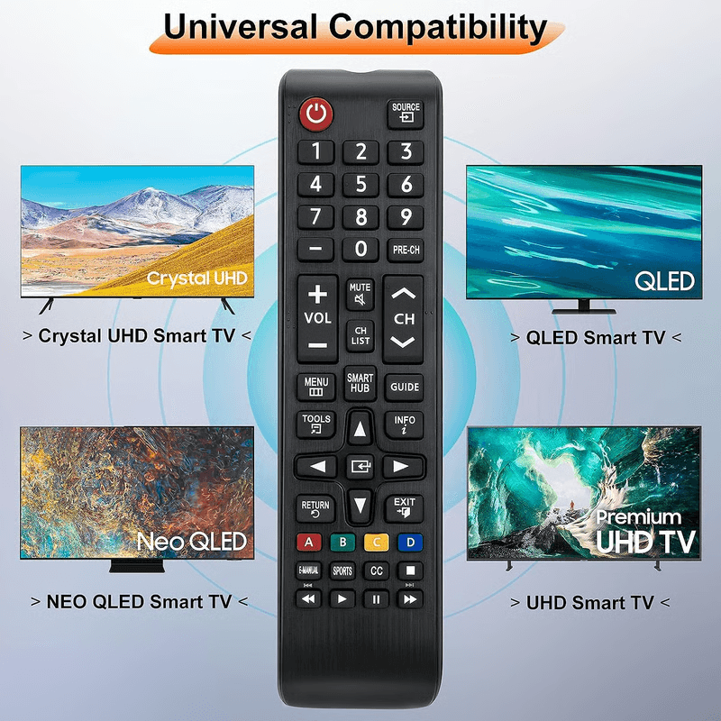 Samsung TV Remote Replacement Universal Control with Instant Setup Ease