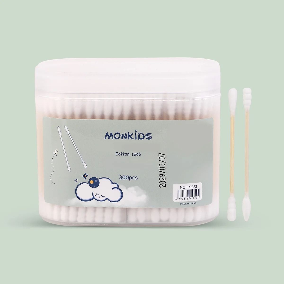 Cotton Swab Ear Cleaning and Makeup Tool 200 300 500 Pack Precision Cleaning