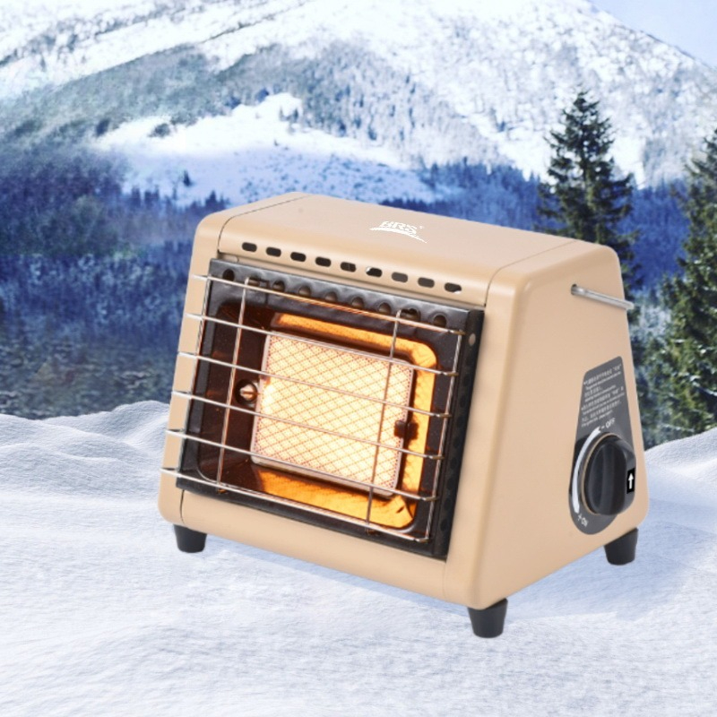 Portable Camping Gas Heater Mini Butane Stove Hand Warmer for Outdoor & Indoor Use