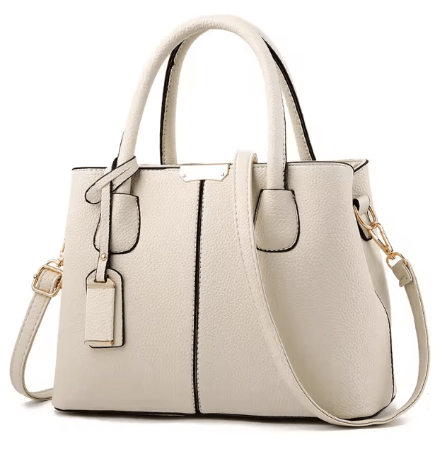 Womens Luxury Leather Shoulder Bag Large Capacity Designer Handbag Purse