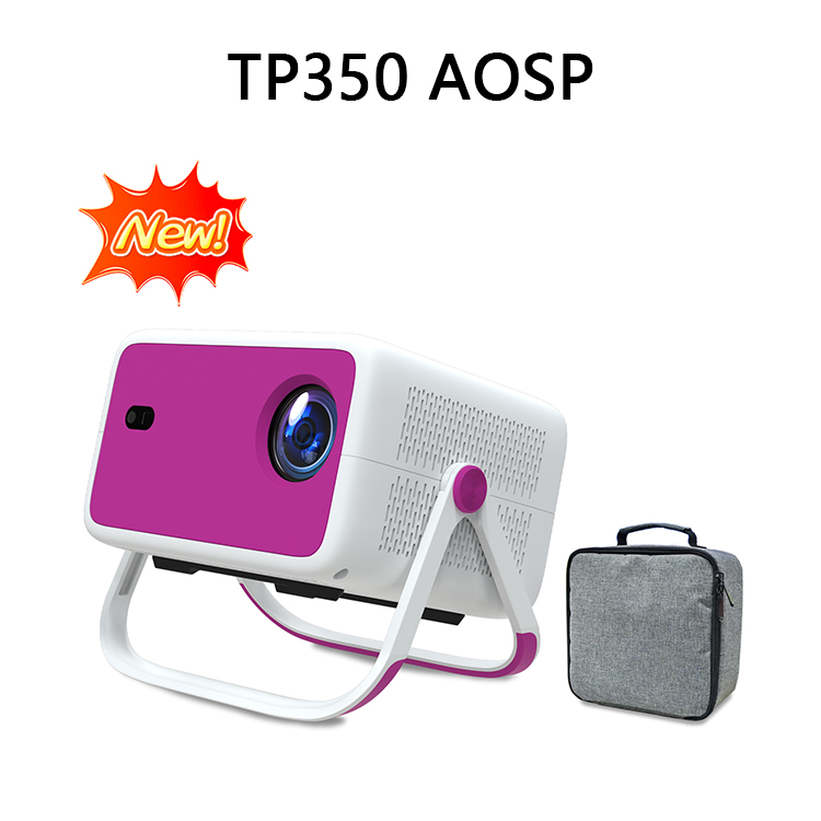 Velec AOSP Portable Projector ANSI Android Full HD LCD Auto Keystone Correction Outdoor & Home Theater Projector