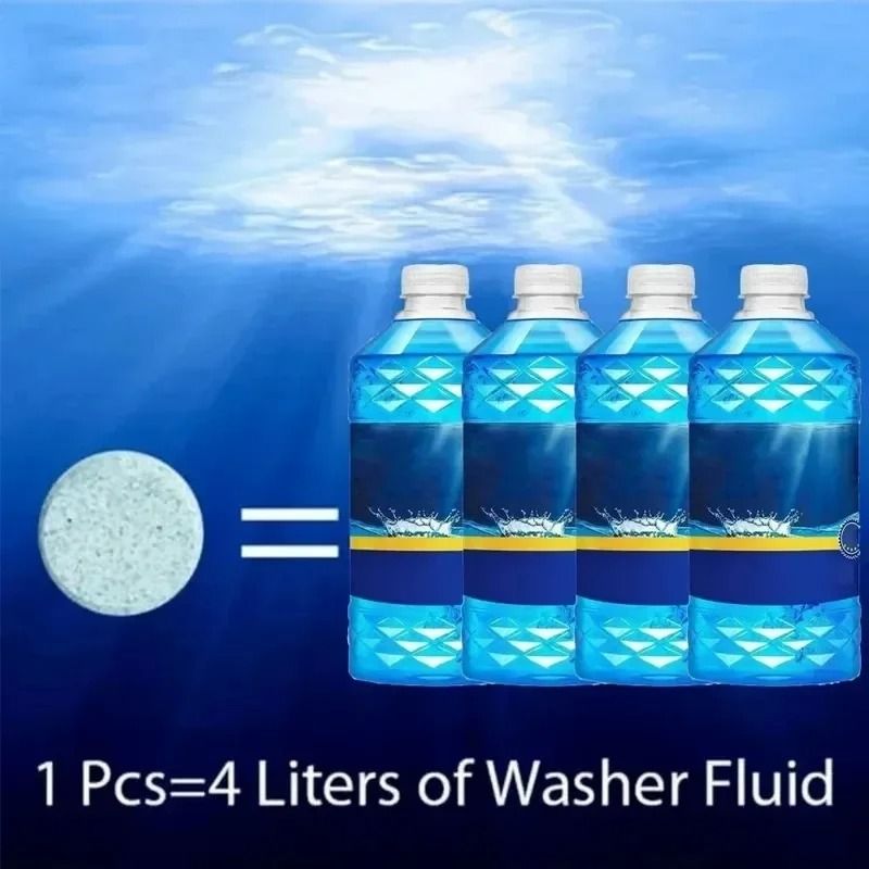 Professional Solid Effervescent Windscreen Cleaner Tablets
