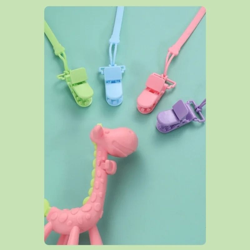 Flexible Silicone Pediatric Tether and Pacifier Strap