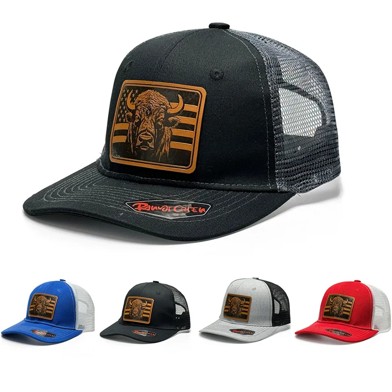 Designer Leather Baseball Cap Women Men, Luxury Snapback Sport Visor Hat, Trucker Sun Hat Gorras Hombre