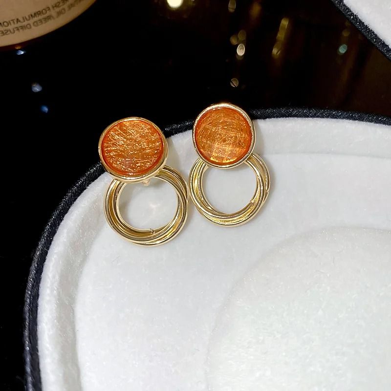 Light Luxury Flower Leaf Zircon And Pearl Stud Earrings