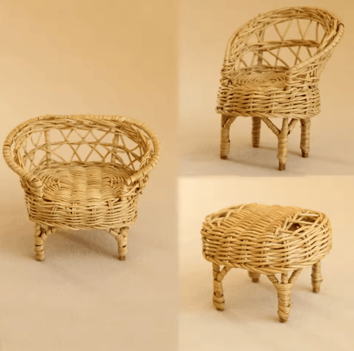 Tiny Living Miniature Furniture Set Realistic Dollhouse Decor for Every Room