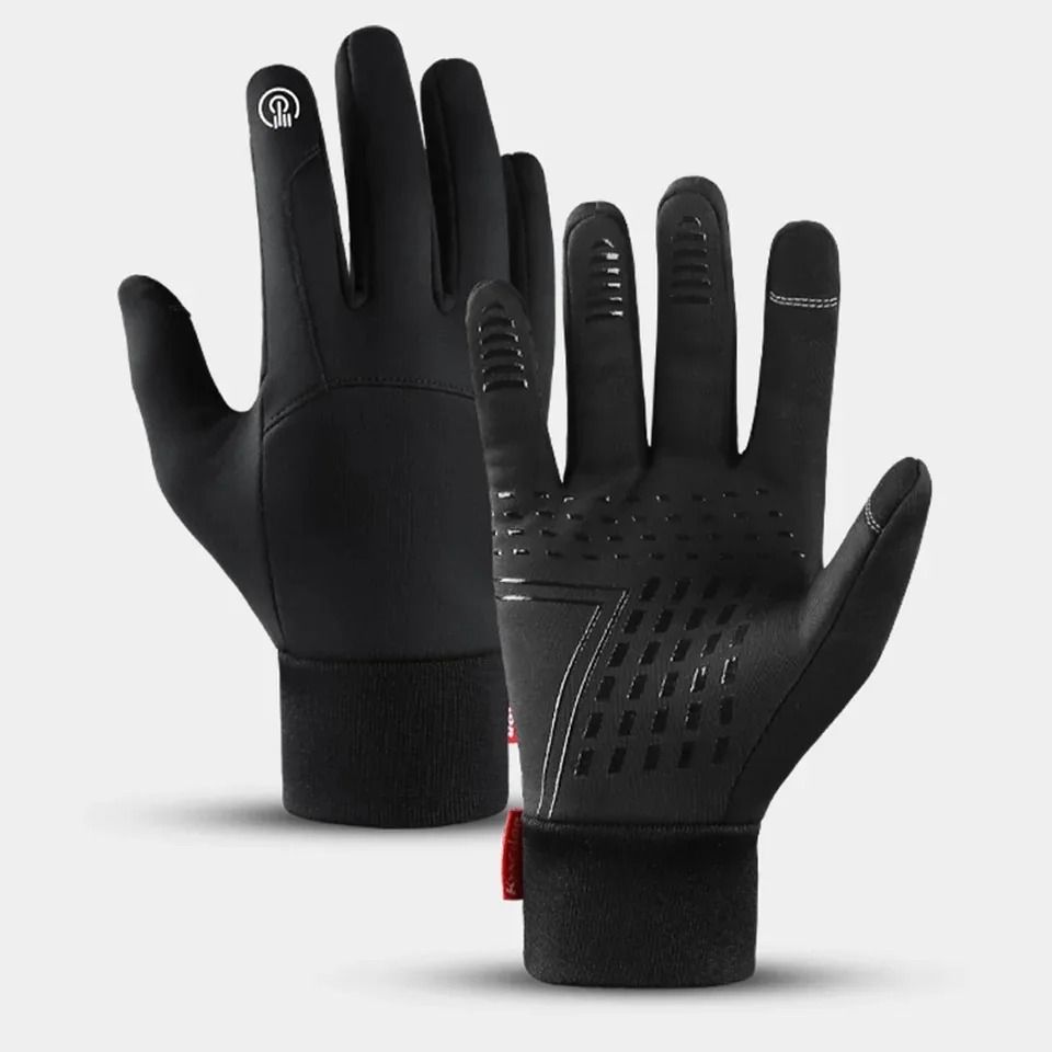 Warm Touch Screen Cycling Gloves for Winter Sports and Outdoor Activities