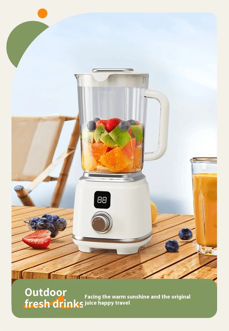 Portable Electric Juicer Blender 600ml Smoothie Maker with Ice Crushing Power