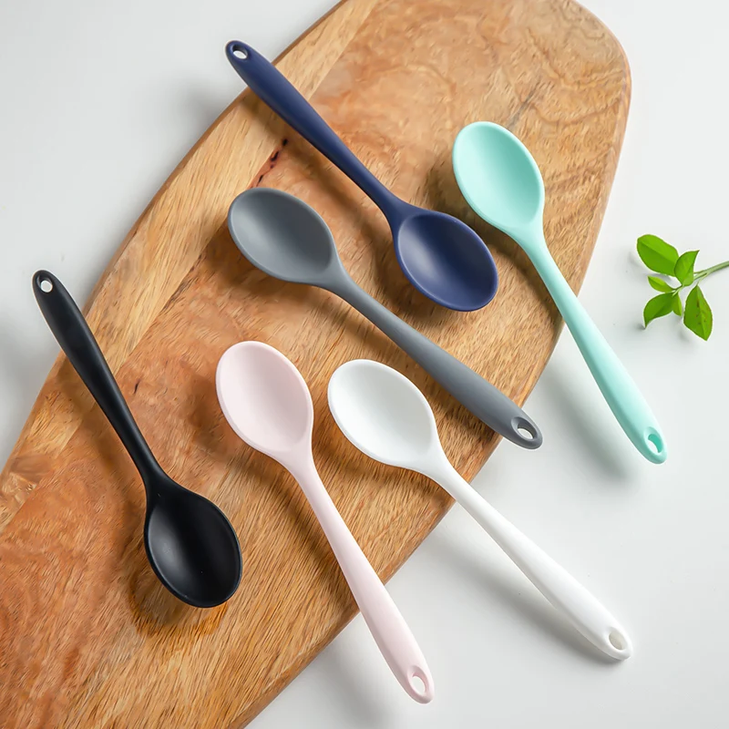 Silicone Spoon Mixing Ladle – Versatile Kitchen Tool for Stirring & Serving Soups, Stews, and More