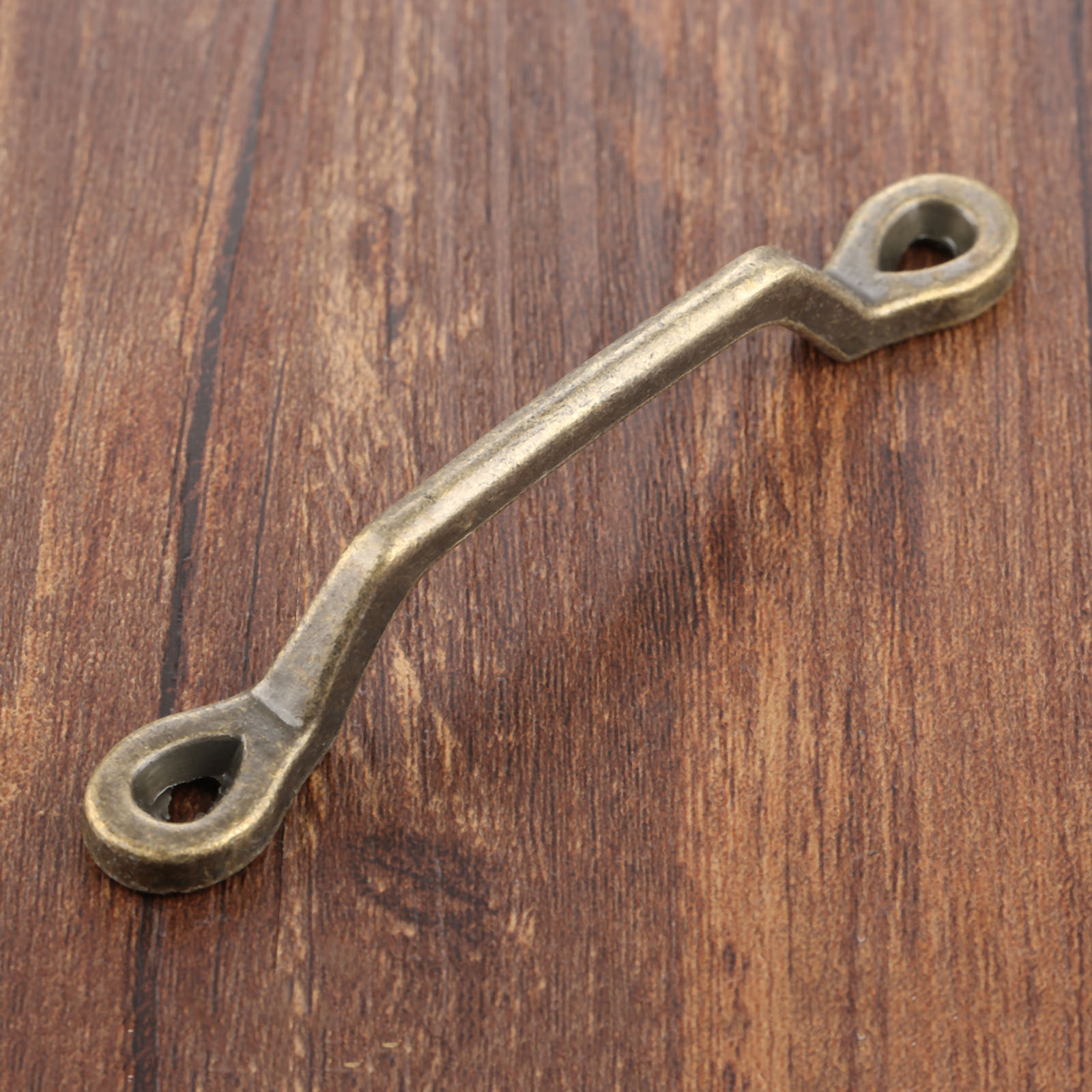 Vintage Brass Drawer Pulls Antique Cabinet Handles Set for Jewelry Box Wardrobe Kitchen