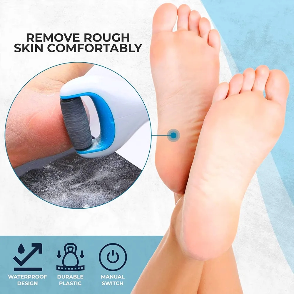 Electric Foot Callus Remover for Smooth Heels, Softer Skin, and Daily Comfort