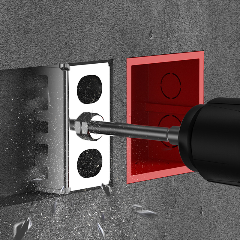 Electric Box Square Hole Cutter, Grooving Tool Punching Machine, Slotting Machine Model for Brick Concrete and Cement