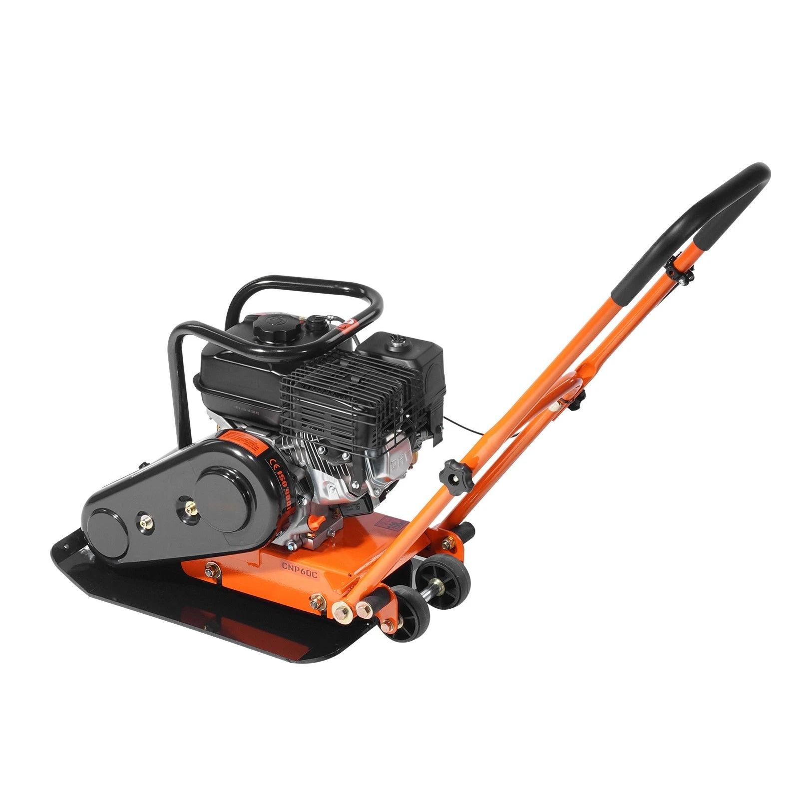 Walk Behind Plate Compactor Tamper with Engine, EPA & CARB Certified Durable and Powerful for Construction