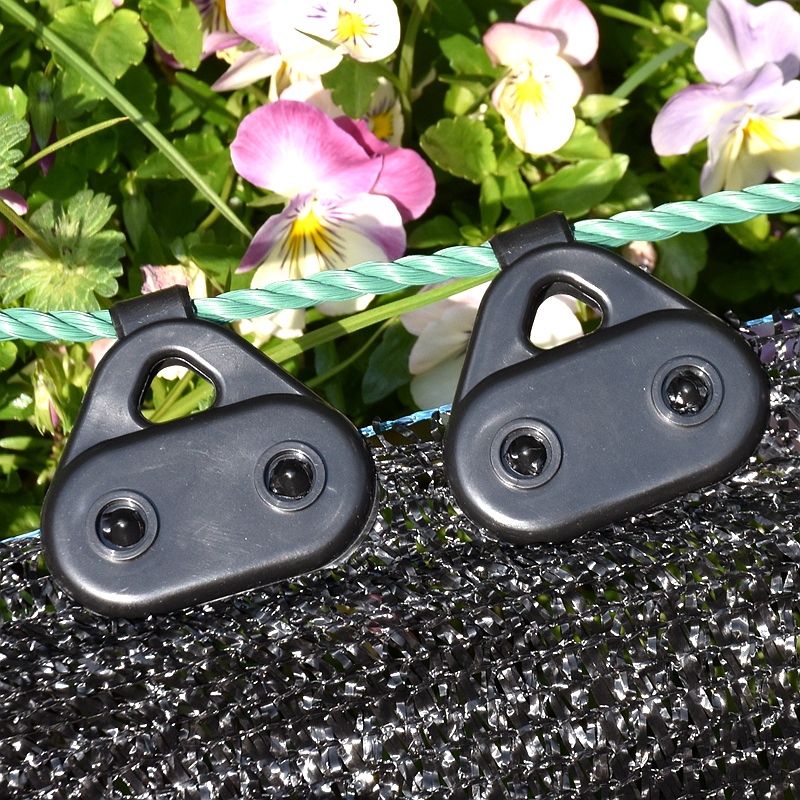 Heavy Duty Shade Cloth Clips Secure Sunshade Net Fasteners for Greenhouse and Outdoor Use