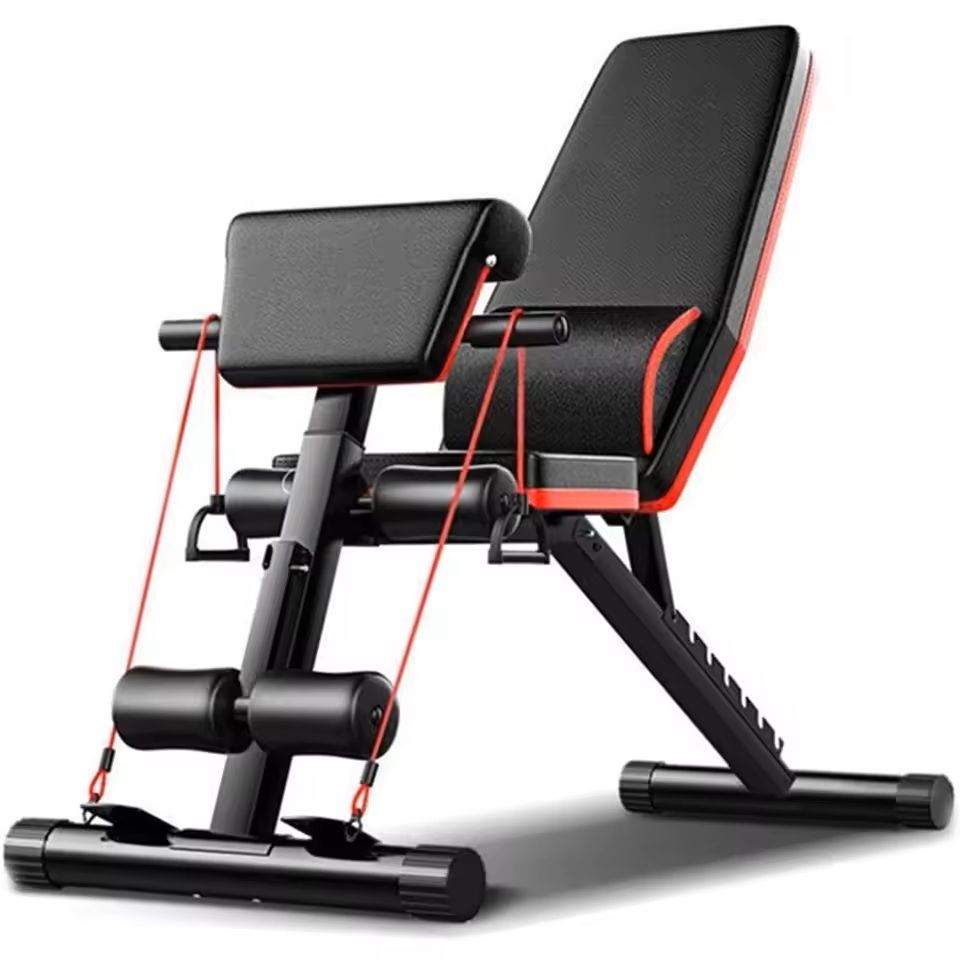 Adjustable Weight Bench Incline Decline Foldable Strength Training Bench