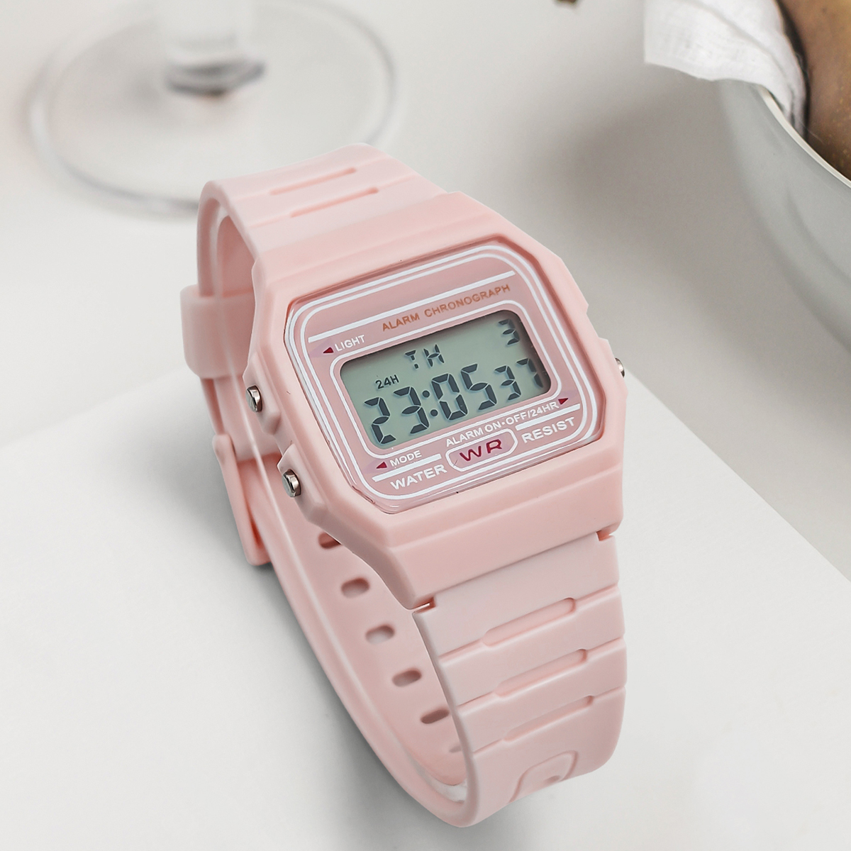 LED Digital Sports Watch for Men and Women Multifunctional Outdoor Leisure Watch with Date, Time, and Stopwatch