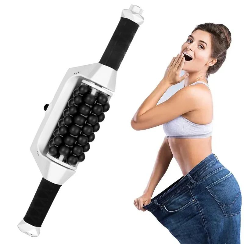 Rechargeable High-Frequency Body Roller for Muscle Relaxation and Slimming