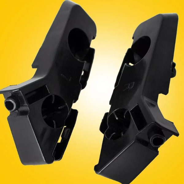 Front Bumper Support Brackets, Left & Right Side, Corrosion-Resistant, Durable for Car Repair