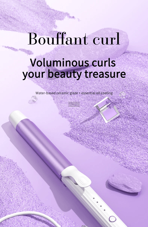 32mm Negative Ion Hair Curler for Large Volume Curls