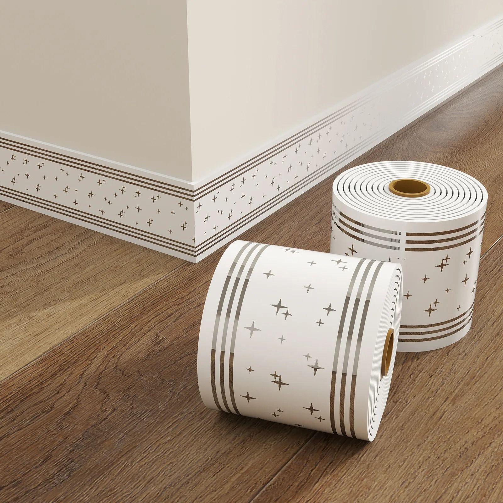 Flexible Self Adhesive Foam Skirting Board Wall Trim