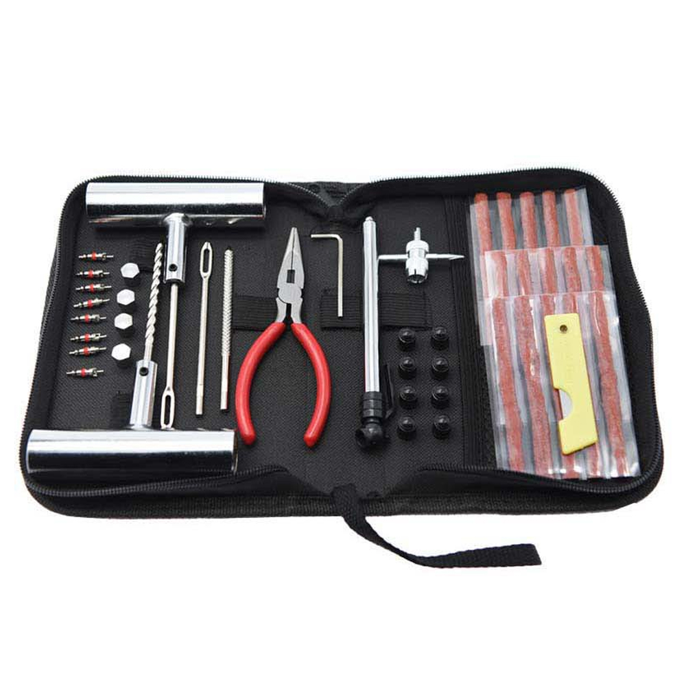 Tyre Repair Kit for Auto & Bike Tire Puncture Fixing Motorcycle & Car Tools