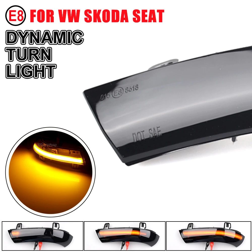 Sequential LED Dynamic Turn Signal Light for VW Passat B6, Golf 5 & Jetta MK5