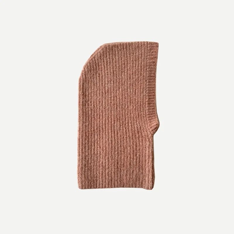 Cashmere and Alpaca-Touch Thermal Balaclava Hood