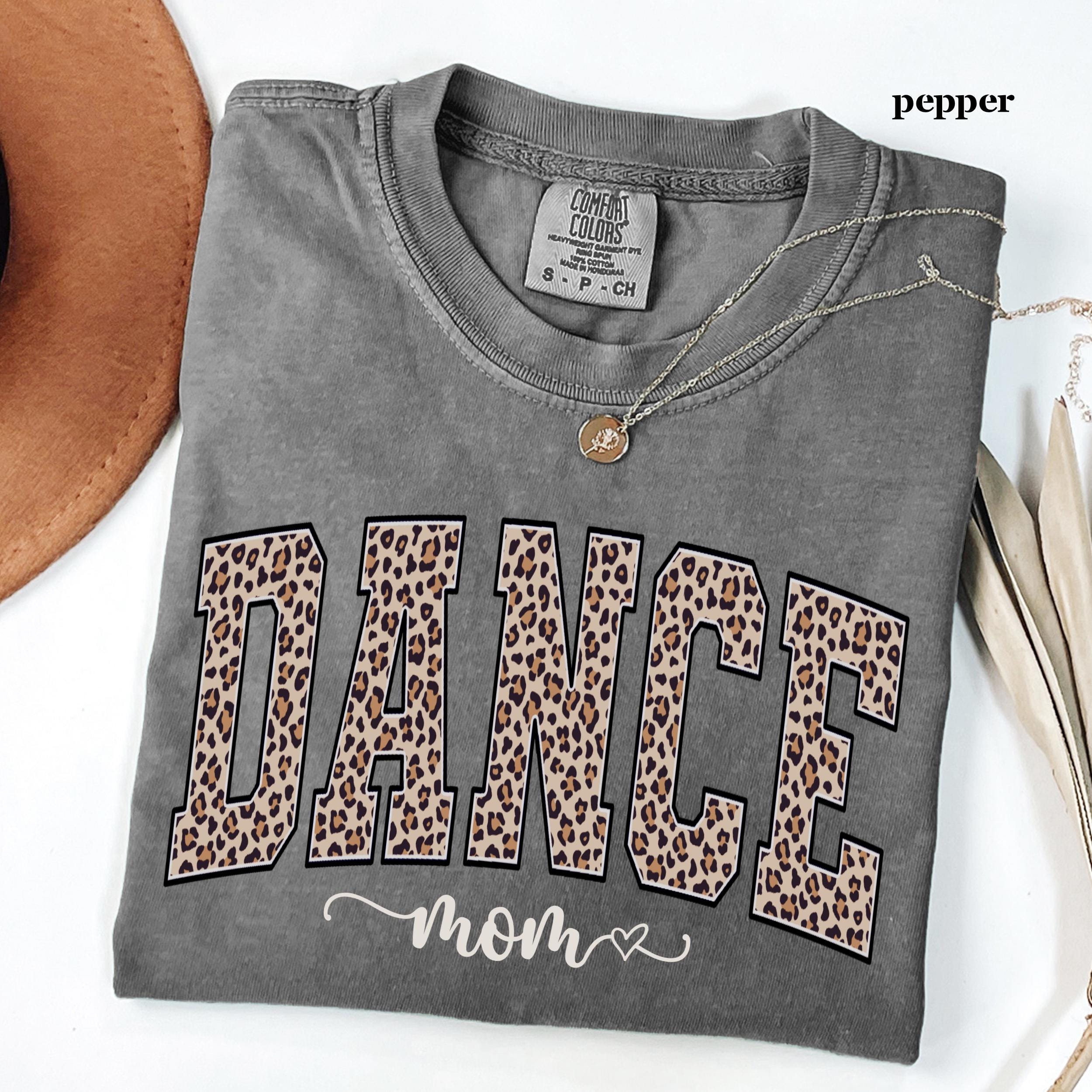 Personalized Dance Mama Shirt Custom Name Graphic Tee Cute Dance Mom T-Shirt