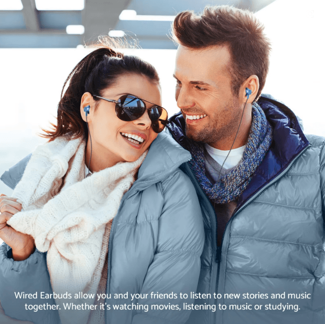 USB C Wired In Ear Headphones with HiFi Sound and Inline Control