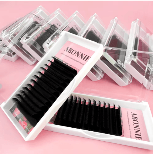 Abonnie Super Soft Blooming Lash Extensions – Easy Fan Mega Volume (8–25mm)
