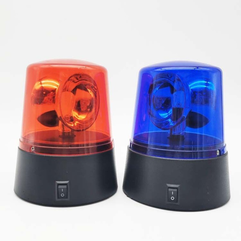 LED Police Strobe Light Car Emergency Beacon & Rotating DJ Disco Party Light