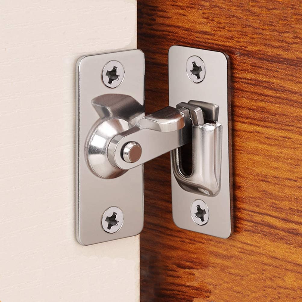 Stainless Steel Barn Door Lock Right Angle Sliding Door Latch