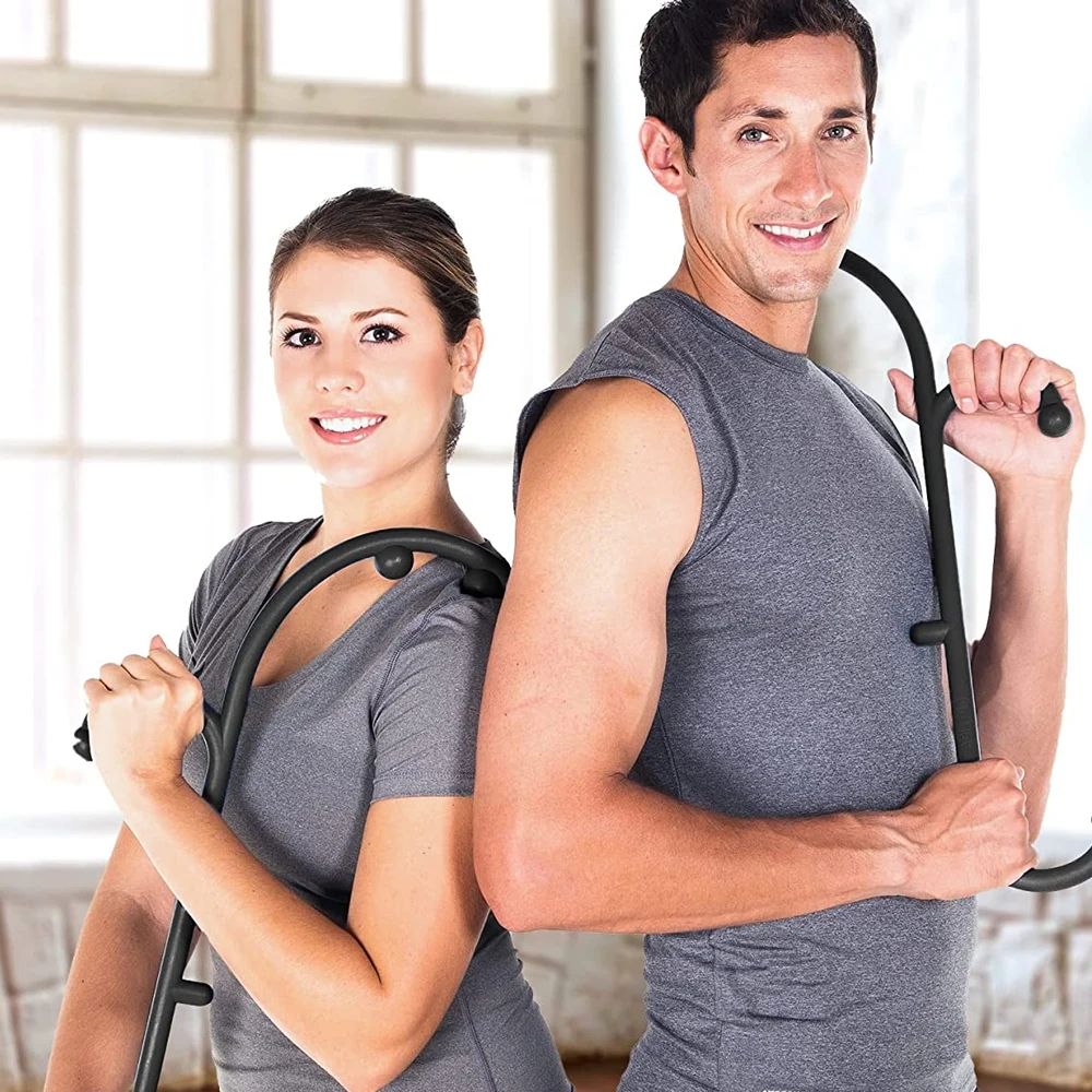 Trigger Point Massage Cane – Neck and Back Massager with Multi-Point Self Massage Design