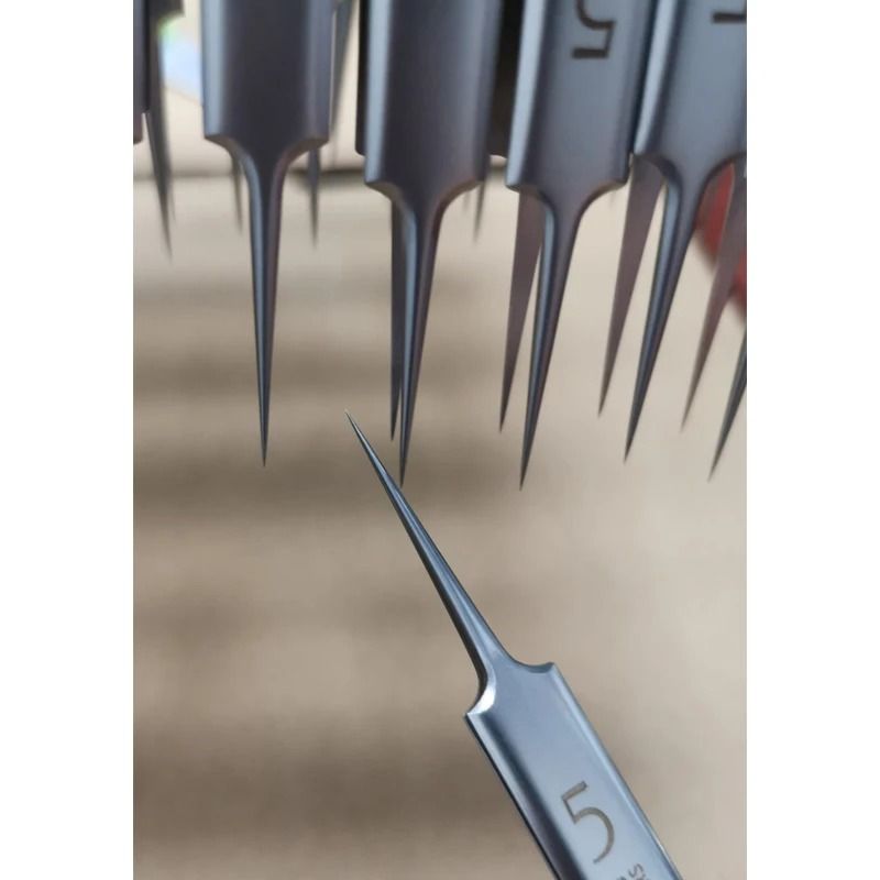 Precision Stainless Steel Blackhead and Acne Removal Tweezers
