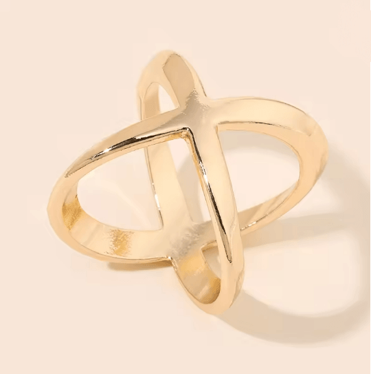 Elegant X Shape Scarf Clip