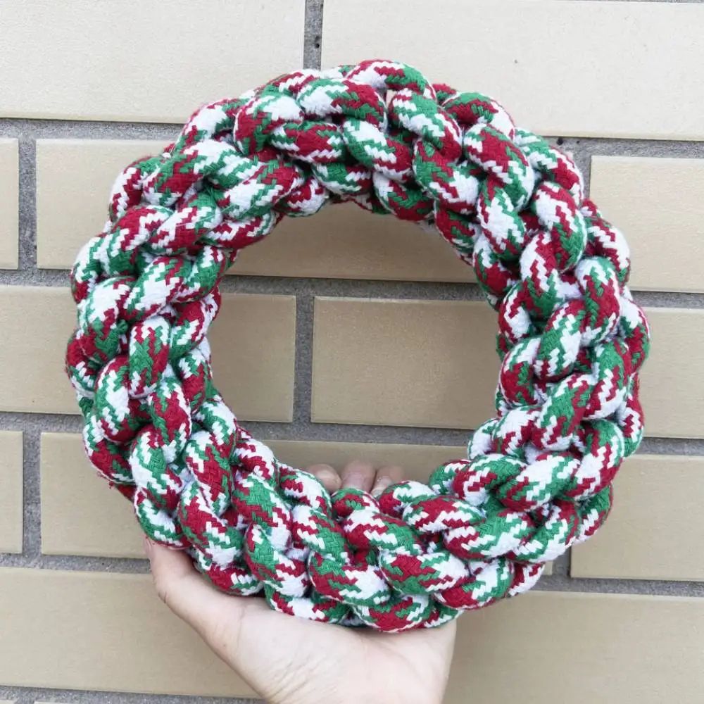 7.87inches Dog Rope Chew Toy Durable Bite Resistant Tug Toy