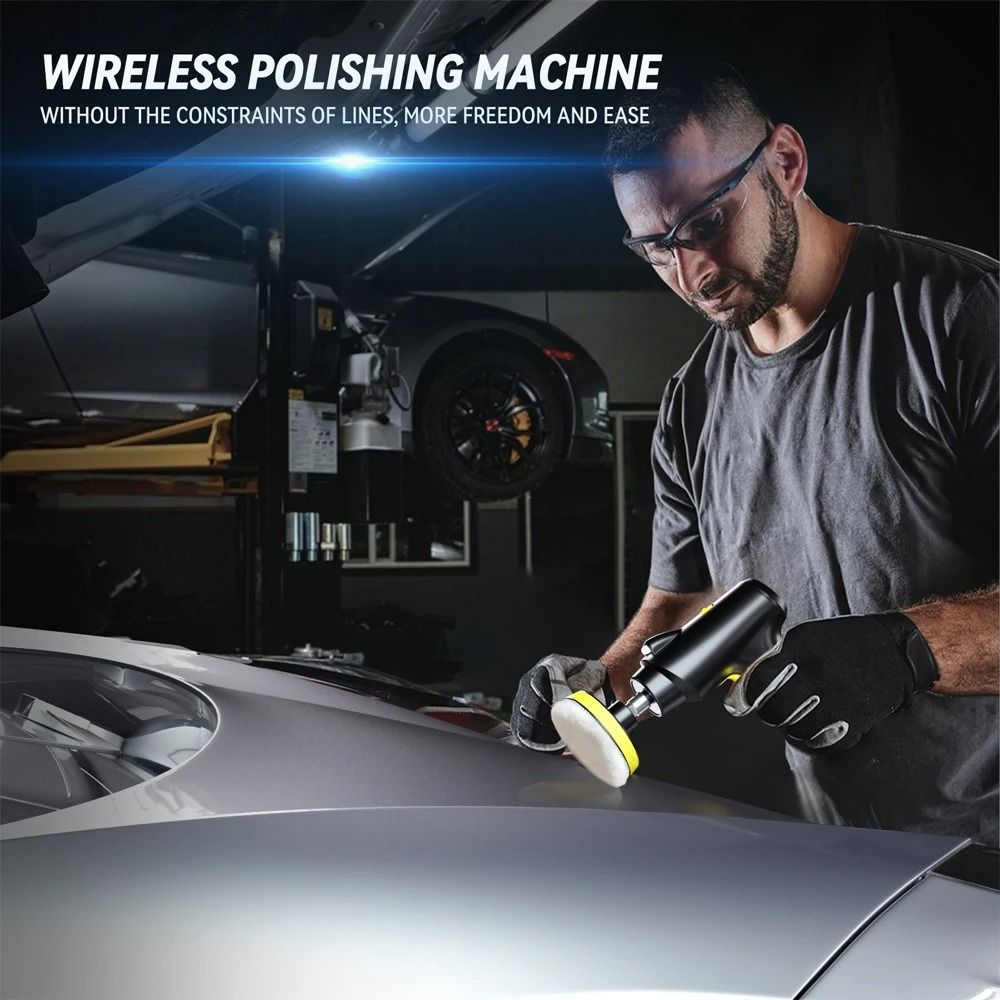 Compact Handheld Electric Car Polisher