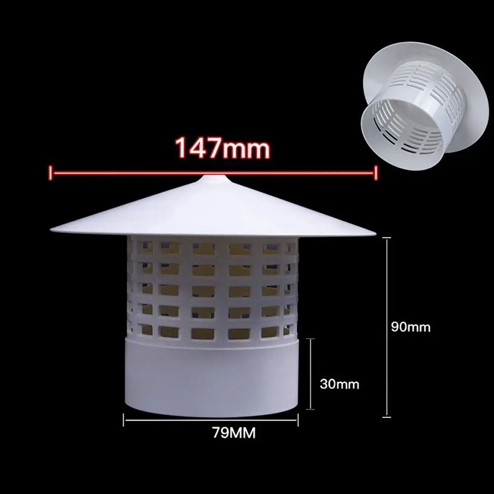 Architectural PVC Roof Vent Gallery | High-Fidelity Round Ducting Grille & Professional Weatherproof Tech