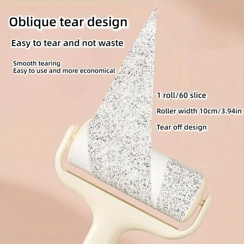 Reusable Adhesive Hair Remover Roller Pet Fur Lint Cleaner