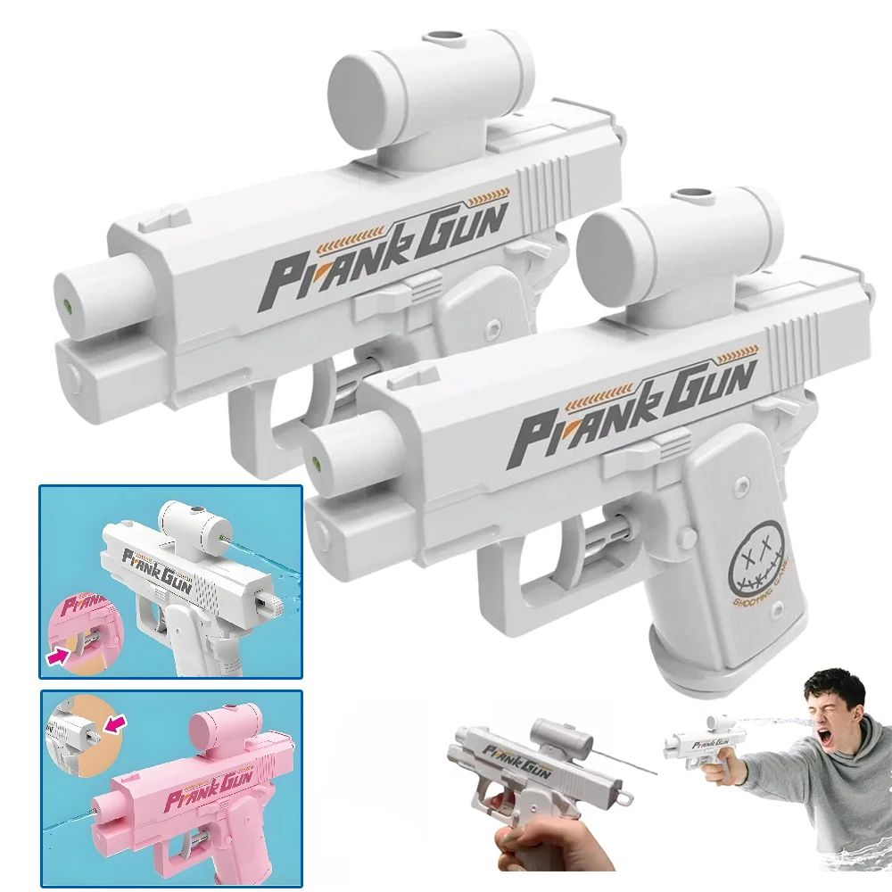 Prank Two-Way Water Gun Reverse Spray Toy for Parties and Summer Fun